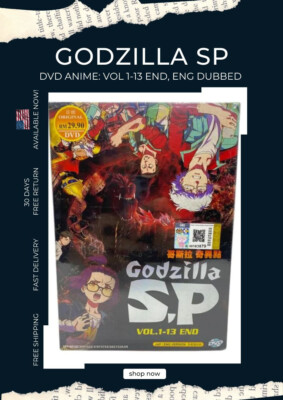 GODZILLA SP! DVD Anime Vol 1-13 End, ENGLISH DUBBED-image