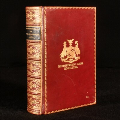 1908 The Atmosphere Edwin J. Houston Prize Binding Illustrated Scarce-image