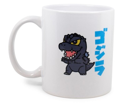 Godzilla Chibi Character Ceramic Mug Exclusive | Holds 11 Ounces-image