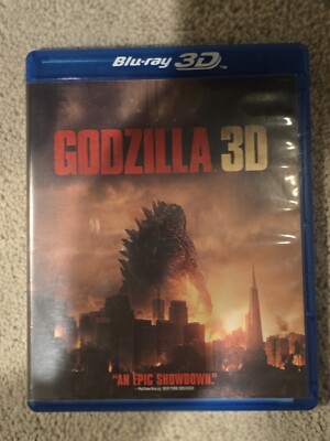 Godzilla 3D (Blu-ray/DVD 3 Disc Set, 2014) -image