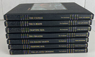 Time Life The Seafarers Series 1980 Leather Bound - Lot of 7 Volumes-image