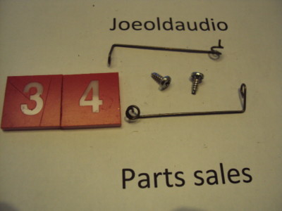 Fisher 203 Original Chassis mounted Wire Guides. 2 Pieces. Parting Out 203-image