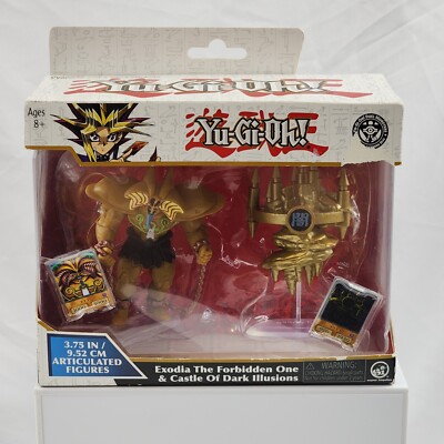 Yu-Gi-Oh! 2 Figure Battle Pack- Exodia & Castle Of Dark Illusion (3.75 inch) New-image