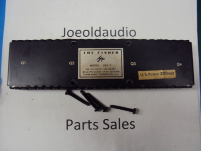 The Fisher 500-T Output Transistor Heat Sink with Mounting Screws. Parting 500-T-image