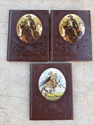 The Old West Series Time Life Books Textured Hardcover Books Lot of 3, 1970's-image