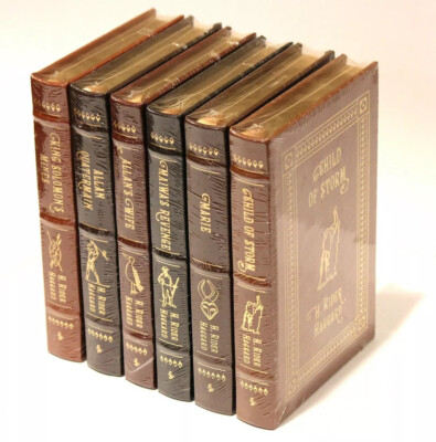 KING SOLOMON'S MINES Allan Quatermain  - Easton Press - H. Rider Haggar - SEALED-image