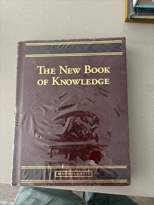 The New Book of Knowledge: Historic US Documents Leather Bound Sealed-image