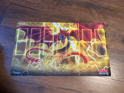 YuGiOh  Japanese Slifer the Sky Dragon 20th Anniversary Playmat -brand new-image