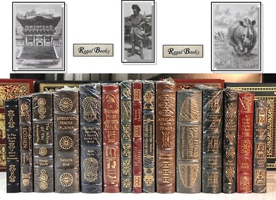 ADVENTURE TRAVEL SERIES 15 VOL 14 SEALED- Easton Press Japan Africa Egypt Alaska-image