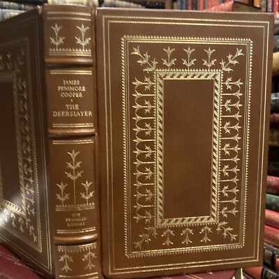 Franklin Library: JAMES FENIMORE COOPER: THE DEERSLAYER: NATIVE AMERICANS-image
