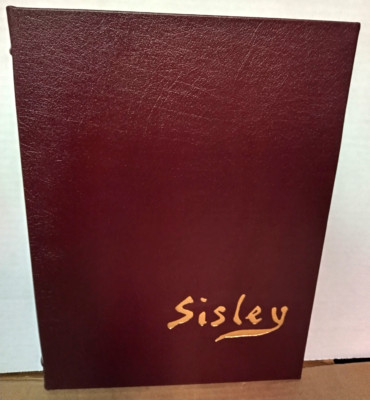 Alfred Sisley EASTON PRESS Collector's Edition Artists Series 1982 w/gold gilt-image