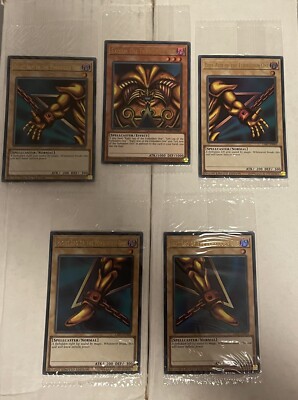 YUGIOH Exodia the Forbidden One Complete Set LART-EN004 Lost Art Promos SEALED-image