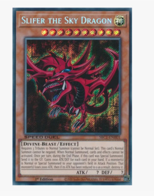 Slifer the Sky Dragon SBC1-ENH01 Secret Rare YuGiOh-image