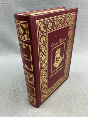 Great Expectations by Charles Dickens Easton Press Leather Hardback Brown-image