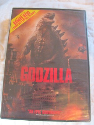 'Godzilla' Promo Version 2-Disc DVD Set (2014) Sealed BRAND NEW-image