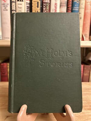 Saxe Holm's Stories First Series Scribners 1885 HC Vintage EN-image