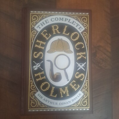 New Complete Sherlock Holmes A.C. Doyle - Leather Collectible Hardcover-image