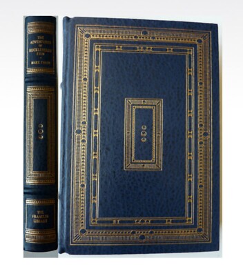 THE ADVENTURES OF HUCKLEBERRY FINN Franklin Library - Ltd. Ed. 1983 - Mark Twain-image