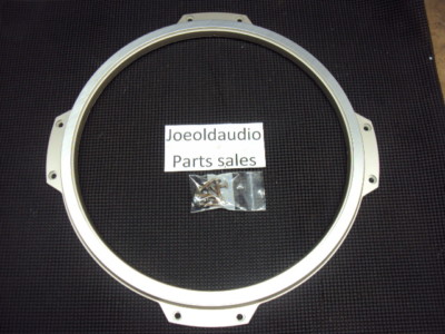 Fisher ST-830 Original 15 Inch Woofer Trim Piece & Mounting Screws. Tested.-image