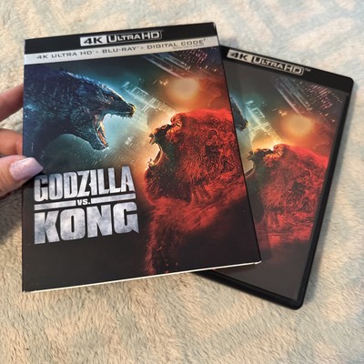 Godzilla Vs. Kong (4K Ultra HD + Blu-Ray, 2021) W/ OOP Slip Cover-image