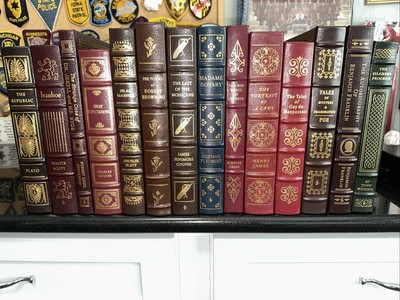Easton Press 100 Greatest Ivanhoe by Walter Scott plus 13 more Classics Leather-image