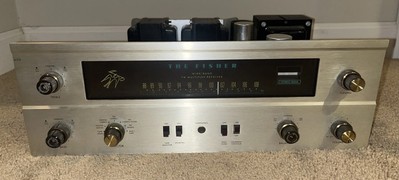 The Fisher Wide-Band FM Multiplex Receiver model 400 vintage Untested-image