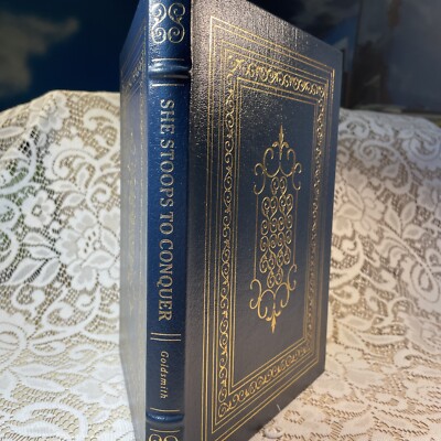 1978 ~ Easton Press 100 Greatest Books ~ She Stoops to Conquer ~Oliver Goldsmith-image