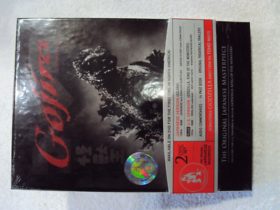 Gojira (1956 Godzilla) 2006 2-Disc DVD Set Japanese & U.S. Versions + Book NEW-image