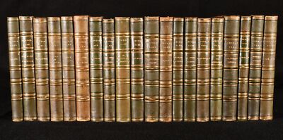 1860-78 20vol Oeuvres Completes De George Sand Librairie Nouvelle Uniform Bin...-image