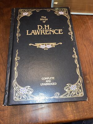 The Works Of D.H. Lawrence Leather bound - Longmeadow Press 1985-image