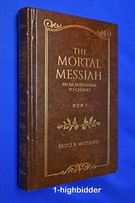 Mortal Messiah, Volume 3 Special Leather Hardcover Edition Bruce R. McConkie LDS-image