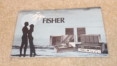 The Fisher Radio Stereophonic 1973 Vintage Receiver Speaker Spec 31 Page Booklet-image
