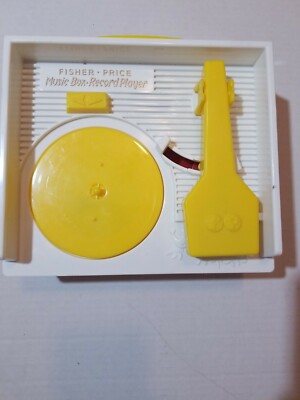 KIDS Fisher Price Music Box Record  Player 2014 5 Discs PLEASE READ DESCRIPTION -image