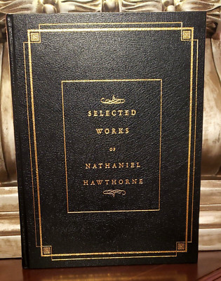 SELECTED WORKS OF NATHANIEL HAWTHORNE (Leather, 2002 Mundus Media, Very Good+)-image