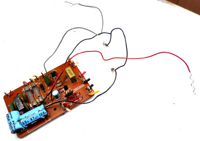 FISHER MT-6335 TURNTABLE - POWER SUPPLY BOARD  - PARTING OUT-image