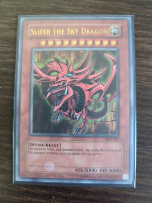 Yugioh Slifer the Sky Dragon GBI-001 Secret Rare - NM-image