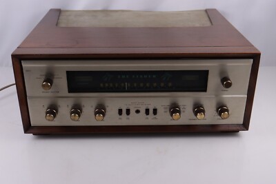 Fisher Model 500C Stereo Tube Receiver==w/ Cabinet!-image