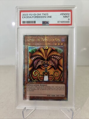 2023 Yu-Gi-Oh - 25th Anniversary TN23 Exodia The Forbidden One PSA 9-image