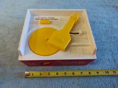 Mattel Fisher Price Music Box Record Player-image