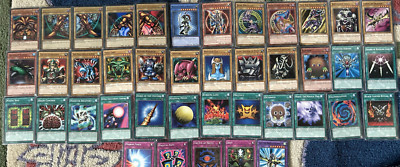 YuGiOh Yugi Classic Full Ultra Rare Exodia Deck - Black Luster Soldier, DMG Etc-image