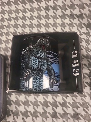 Godzilla Blue Stormy Sea 11 oz. Full Colored Ceramic Coffee Tea Mug New-image