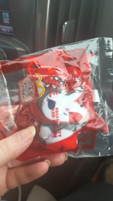 Yugioh x Hello Kitty Sanrio McDonald’s Toy - Kuromi x Slifer The Sky Dragon -image