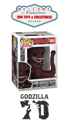 Funko POP! Movies: Godzilla - Shin Godzilla (2016) With Geeknet Display Case-image