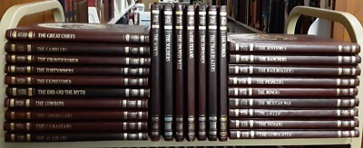 Time Life Old West Series Complete Set 26 Vols 1970's HB 241209-image