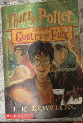HARRY POTTER and the Goblet of Fire - by J.K. Rowling Paperback Book-image