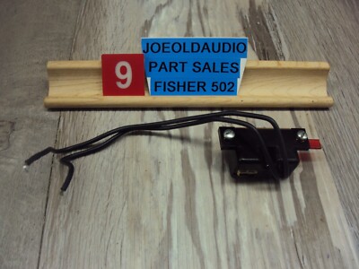 Fisher 502 Turntable ON/OFF Switch. Tested. Parting Out Entire Fisher 502-image