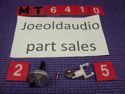 Fisher MT-6410 Turntable Pitch Adjust Knob Assembly. Tested. Parting Out MT-6410-image