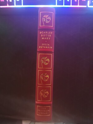 SCARLET SISTER MARY by JULIA PETERKIN 1978 Franklin Library Mint Condiiton-image
