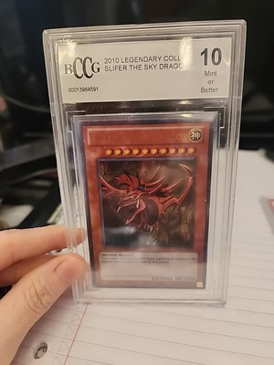 YuGiOh Slifer The Sky Dragon LC01-EN002 Quarter Century Rare -image