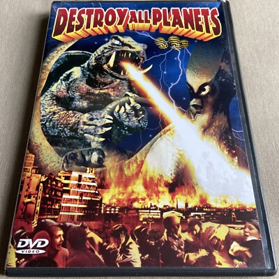Destroy All Planets (DVD, 1968) Gamera Cult Sci-Fi Kojiro Hongo Takatsuka Yuasa-image